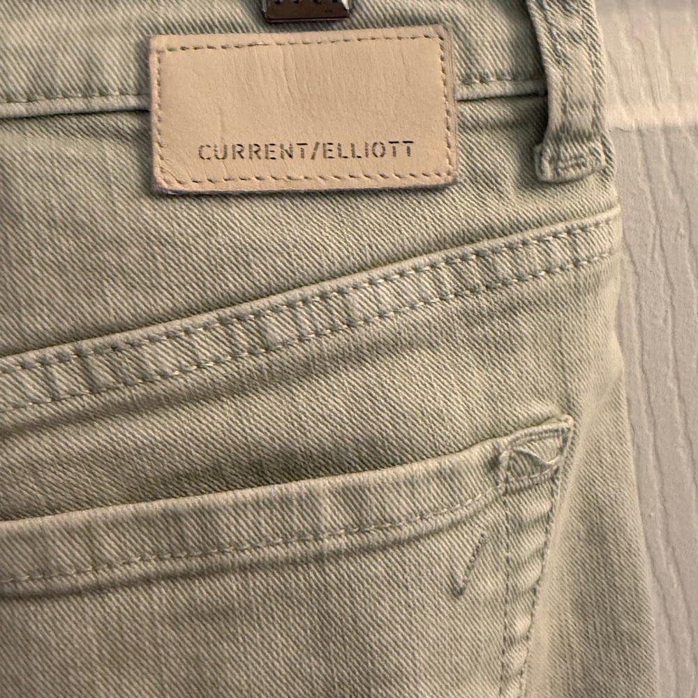 Pale Green Current/Elliot Jeans - Picture 4 of 4